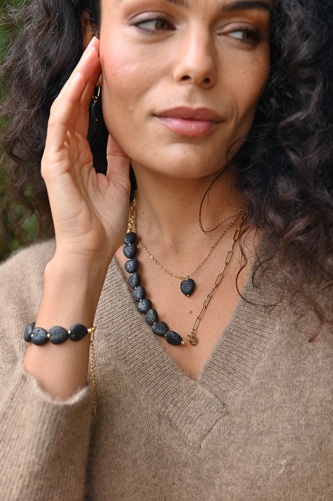 Ketting Joia Lava Love - (14mm)