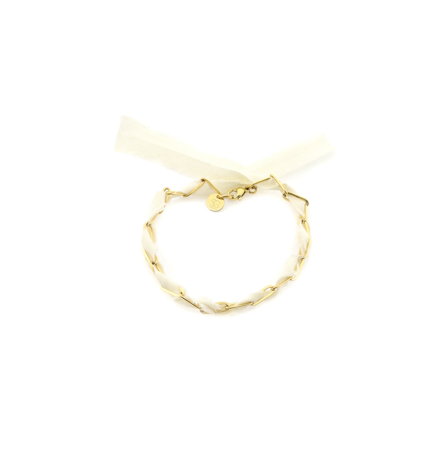 Armband Welle - creme