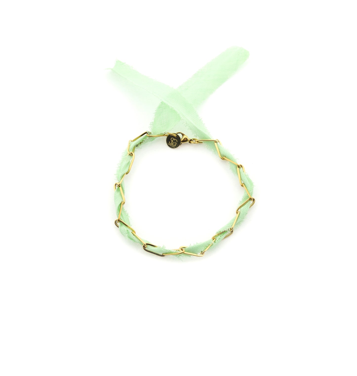 Armband Welle - mintgrün