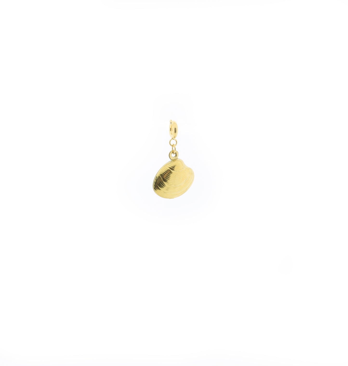 Hanger - schelp goud