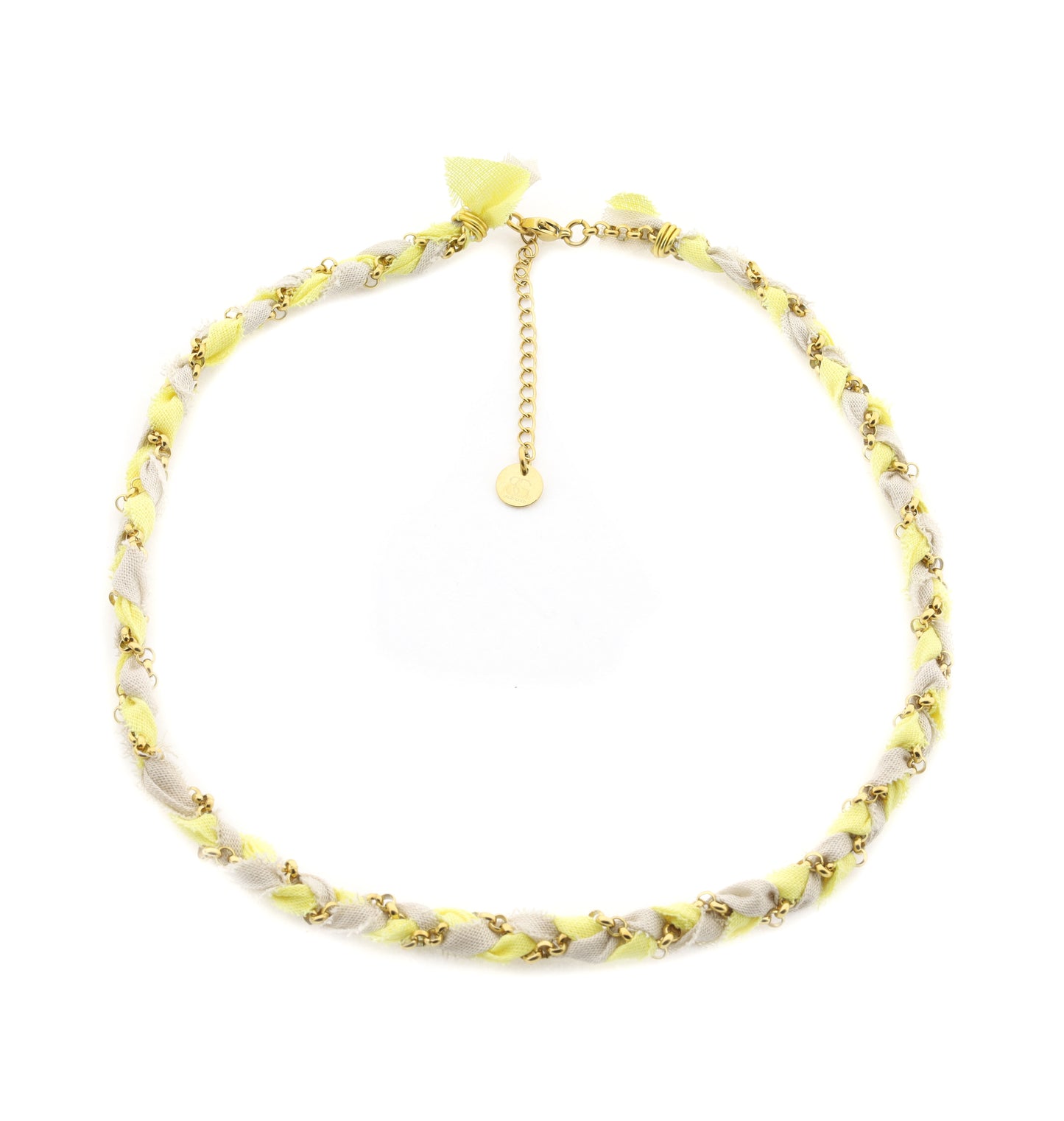 Chain Braid - yellow
