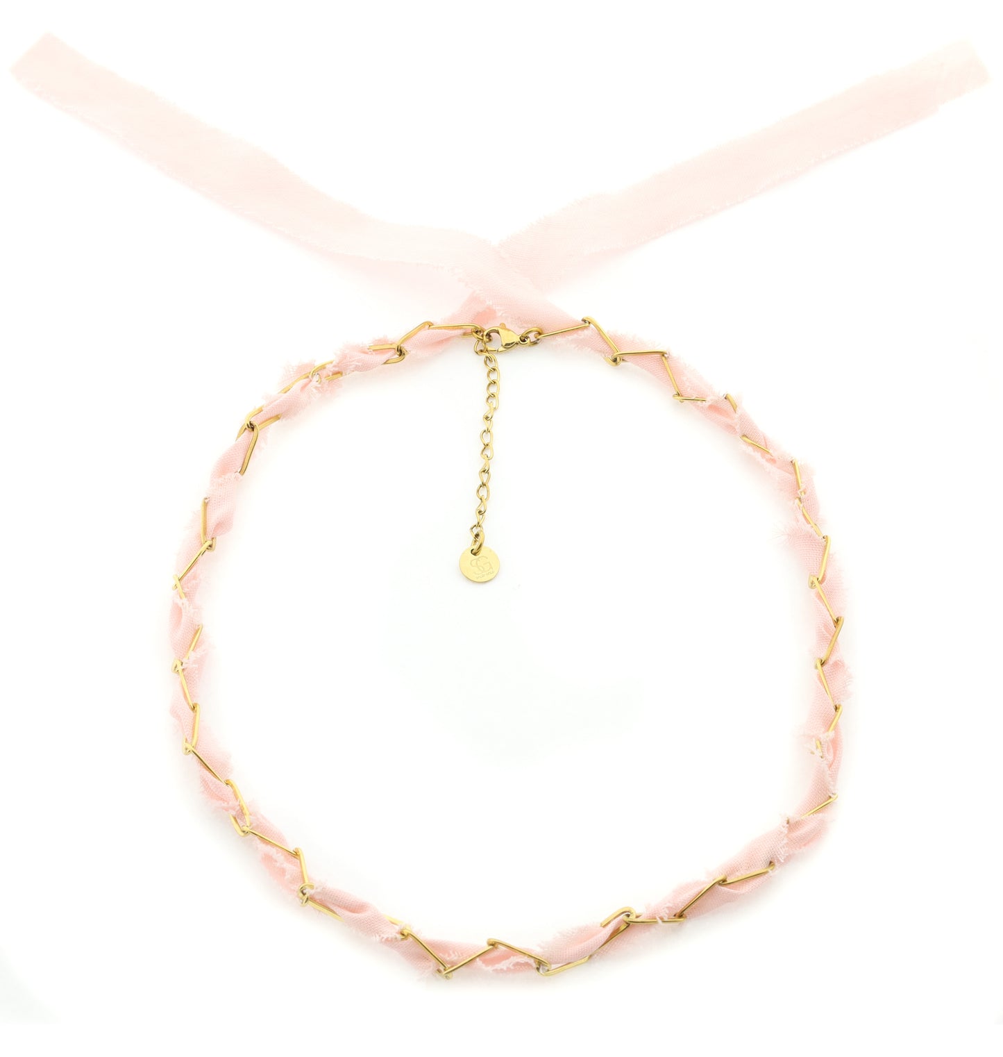 Chain Wave - light pink