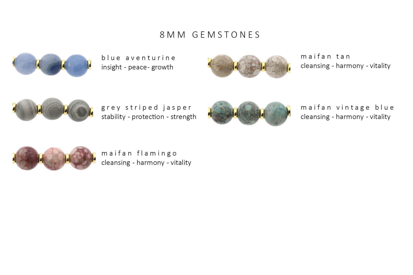 Armband Deva (8mm)