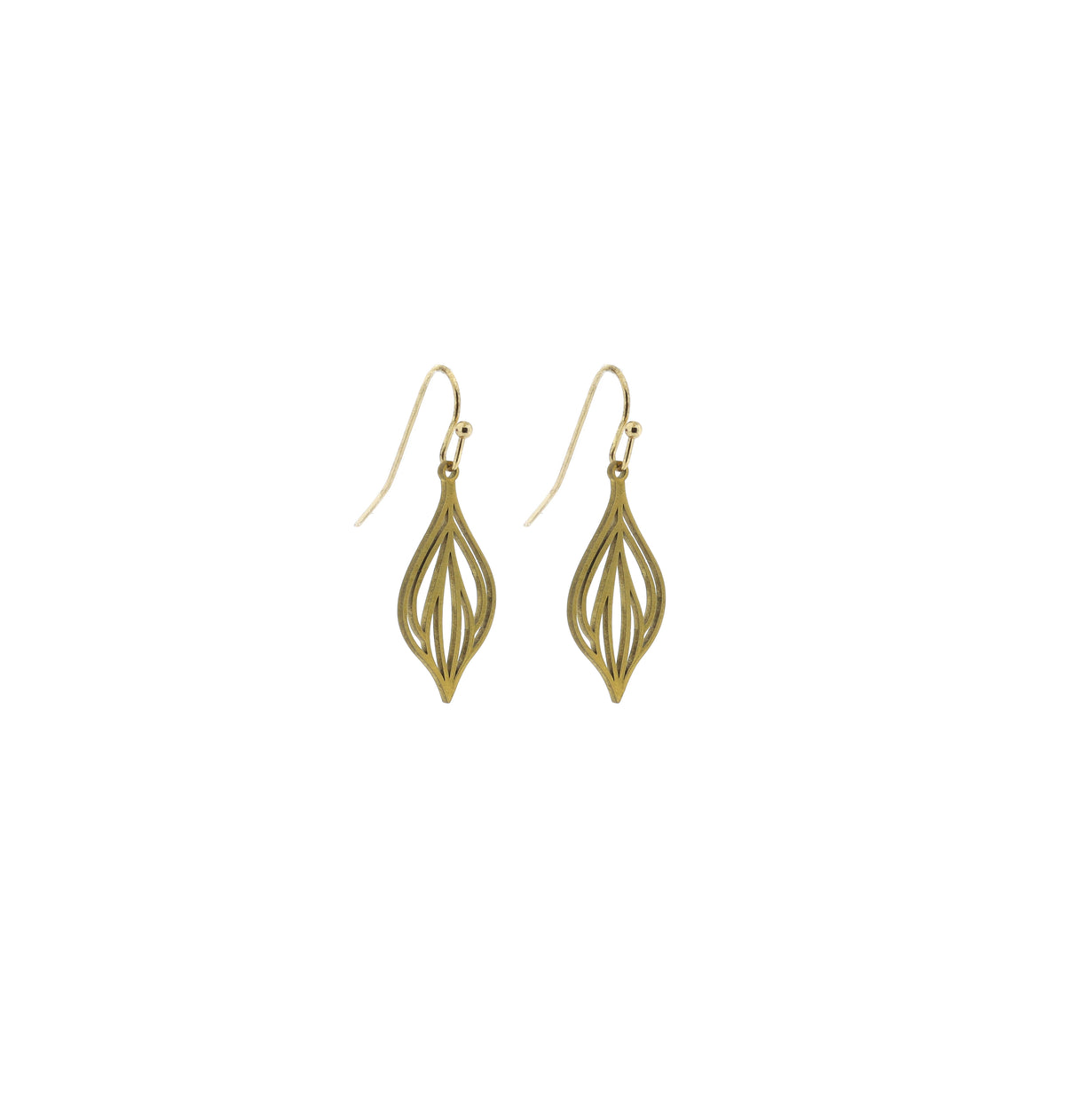 Earring - Flower leaf