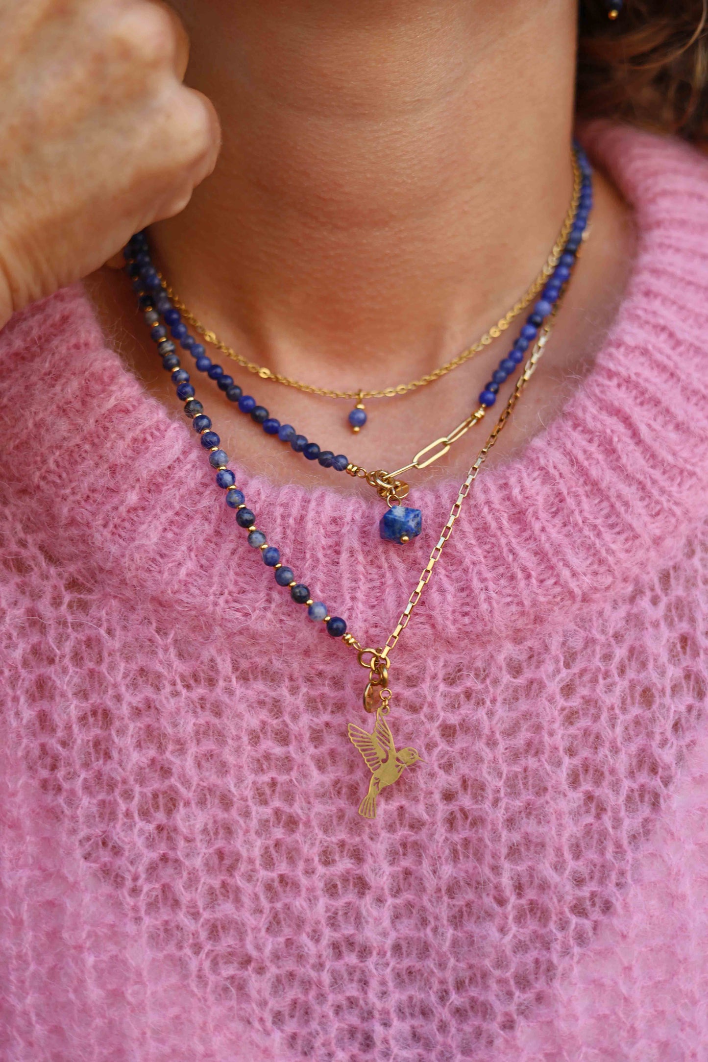 Edelsteen hanger - lapis lazuli
