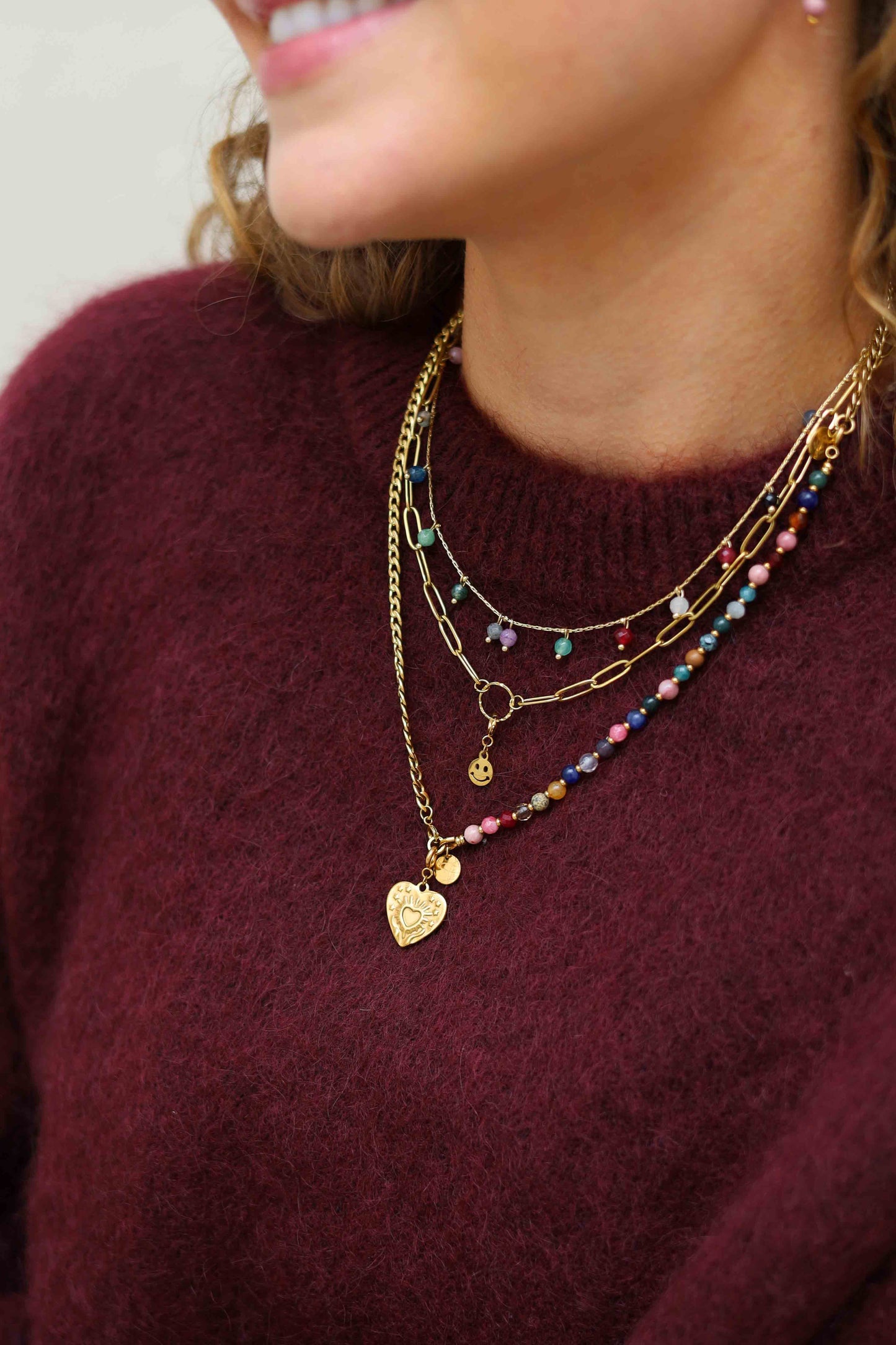 Hanger - heart coin