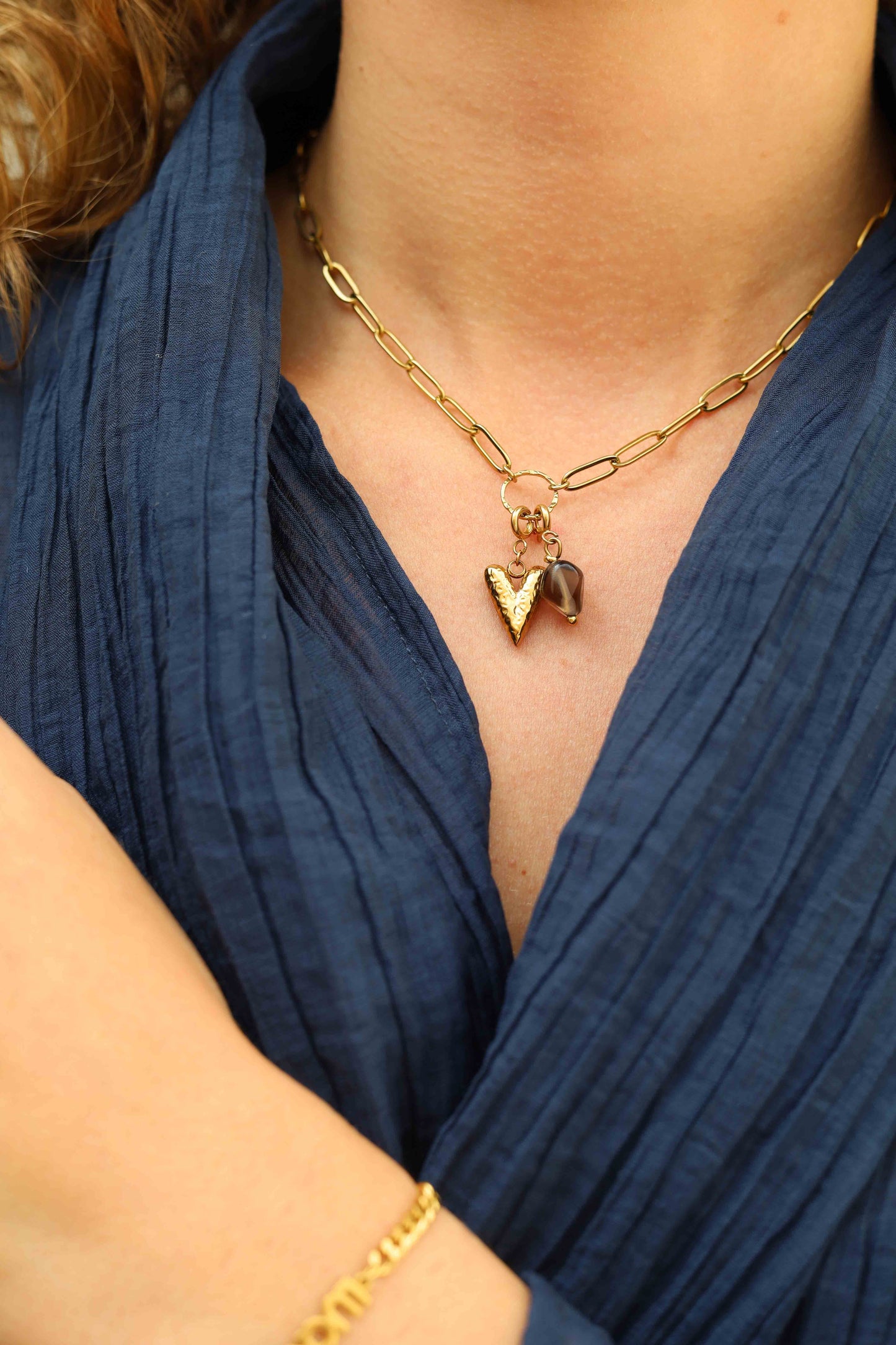 Hanger - gemstone irregular