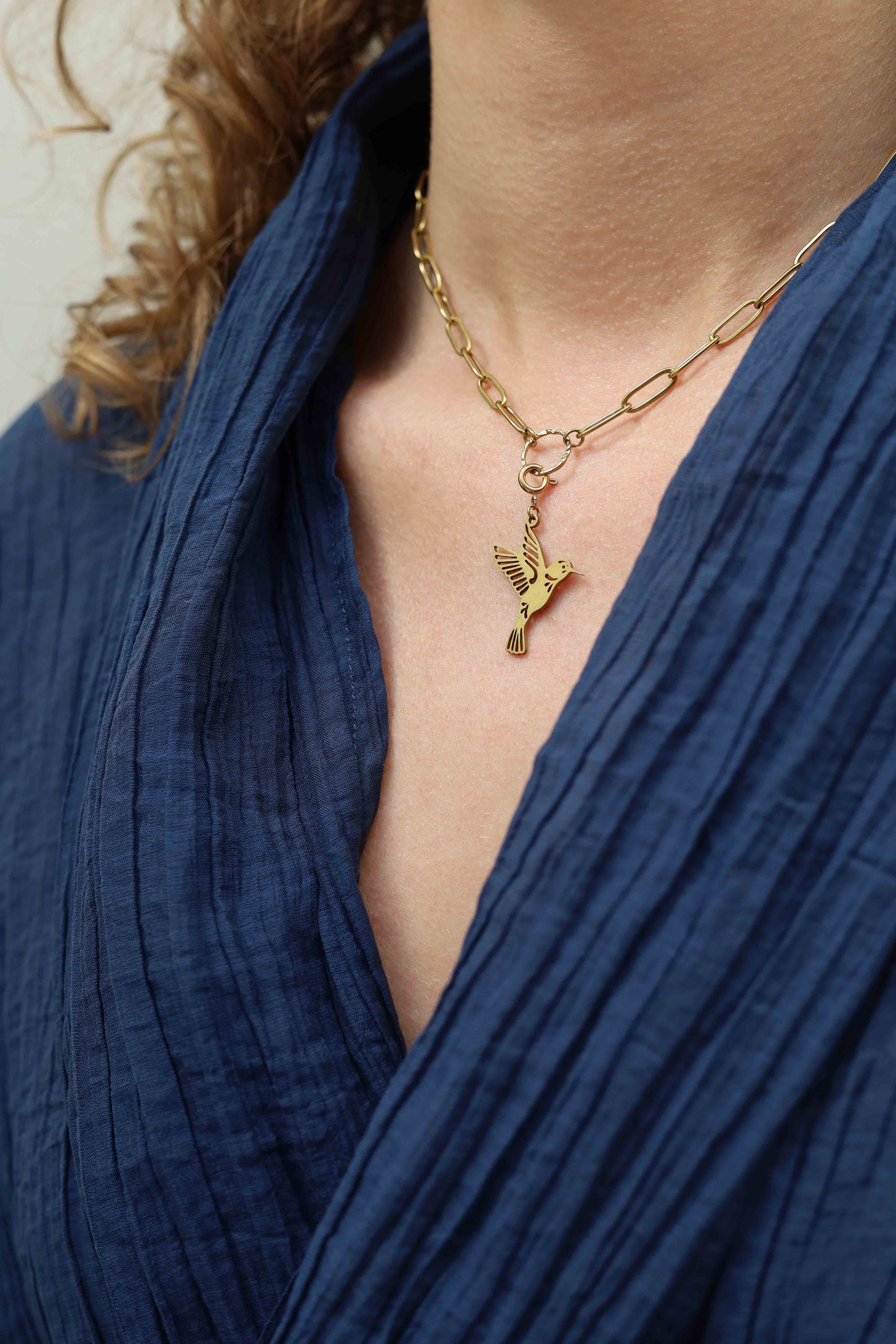 Pendant - shell gold