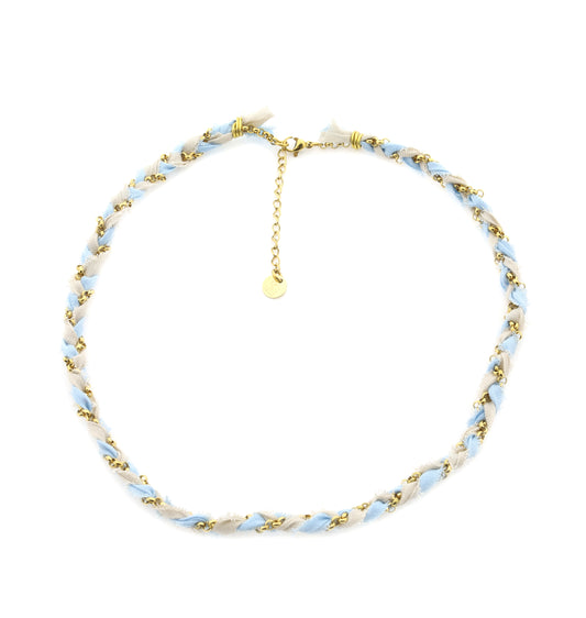 Chain Braid - light blue