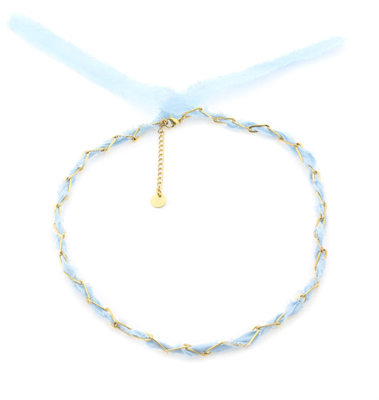 Chain Wave - light blue