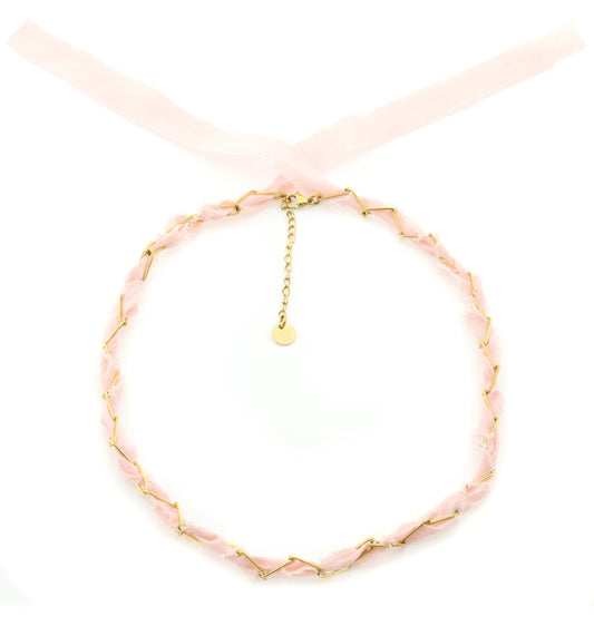 Chain Wave - light pink