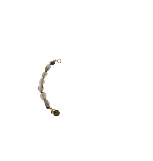 Edelsteen tussenstuk armband (irregular)