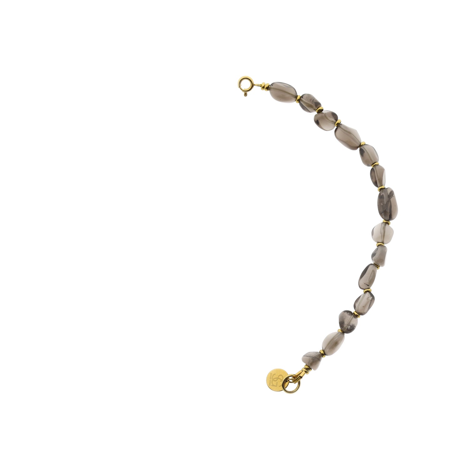 Edelsteen tussenstuk ketting (irregular)