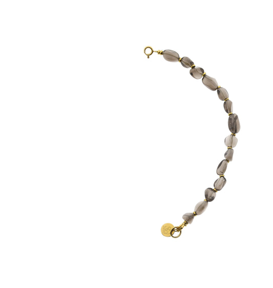 Edelsteen tussenstuk ketting (irregular)