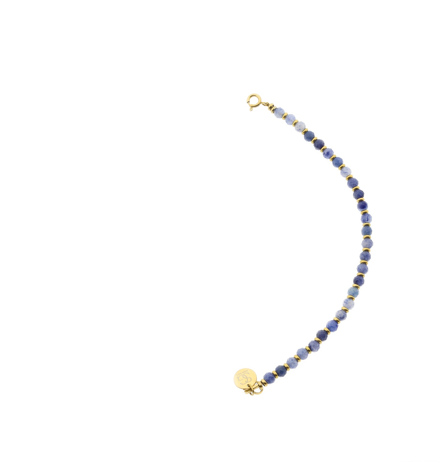 Edelsteen tussenstuk ketting (4mm)