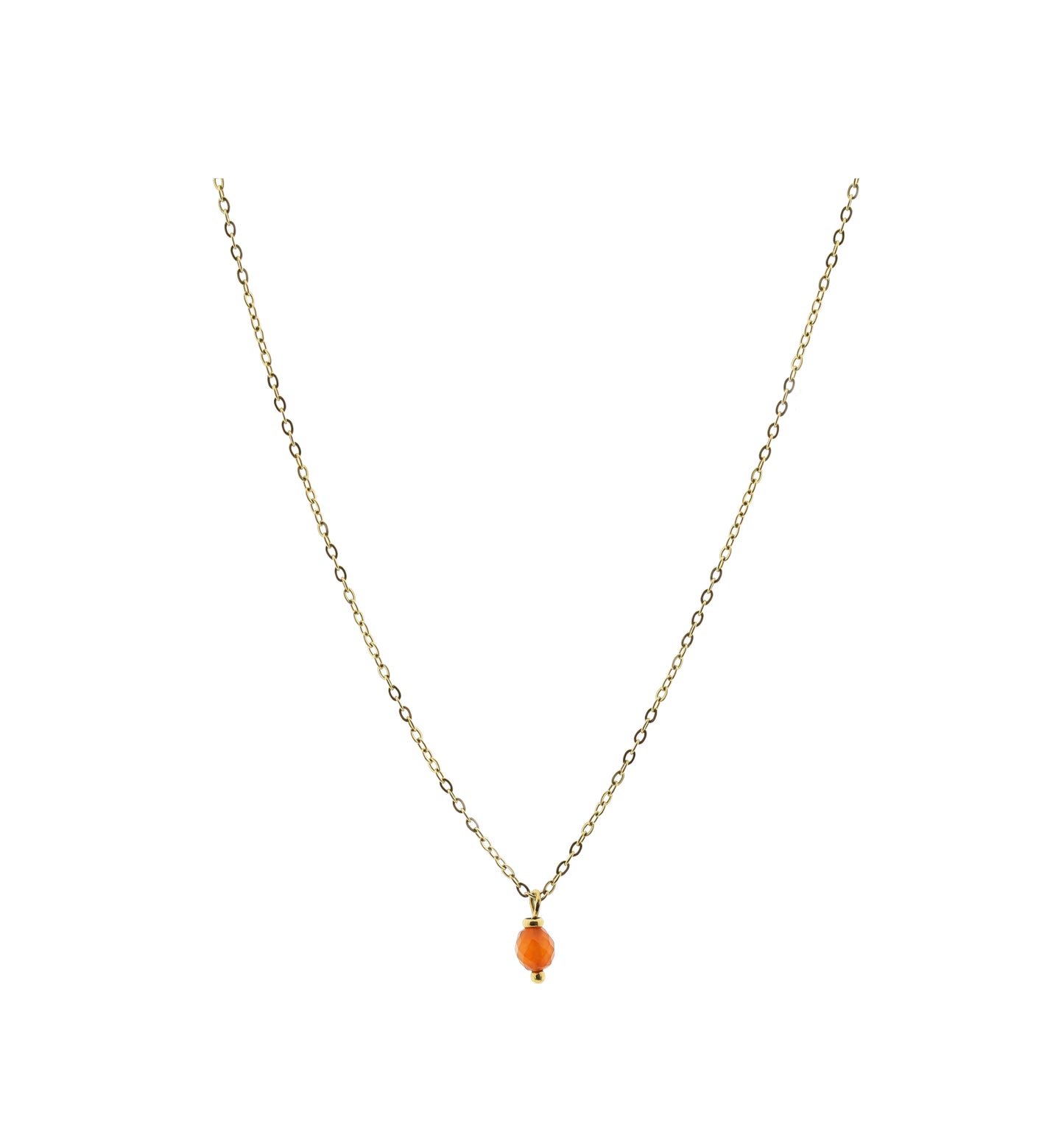 Ketting Joia (oval facet 5x6mm)