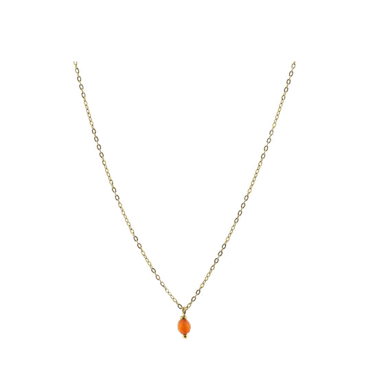 Ketting Joia (oval facet 5x6mm)