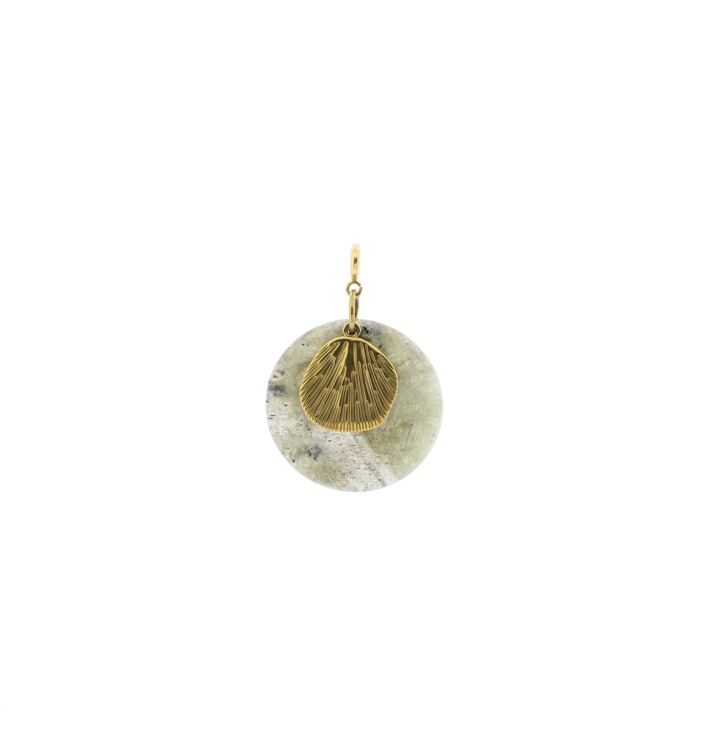 Pendant - shell gold