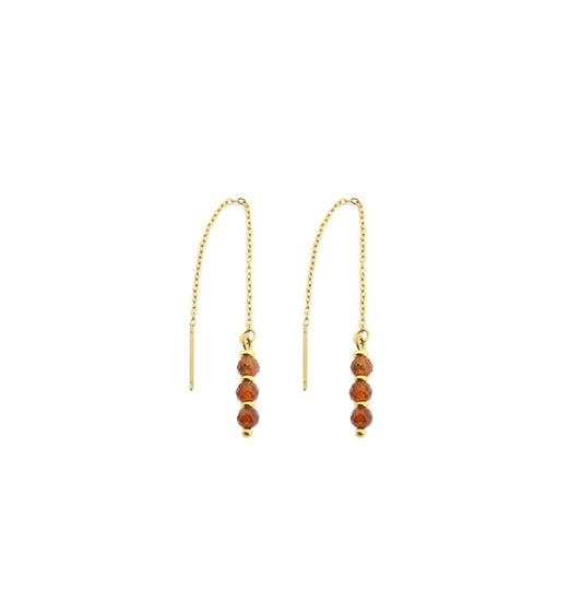 Oorketting (4mm facet)