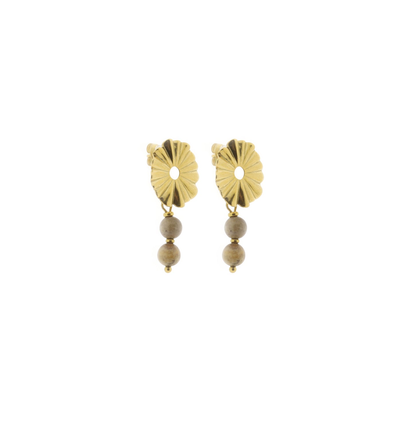 Oorbel Ruffled (6mm)