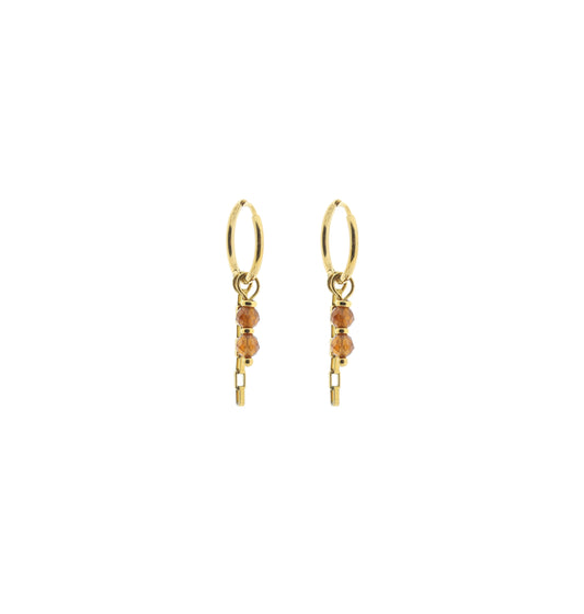 Oorbel Zina (4mm facet)