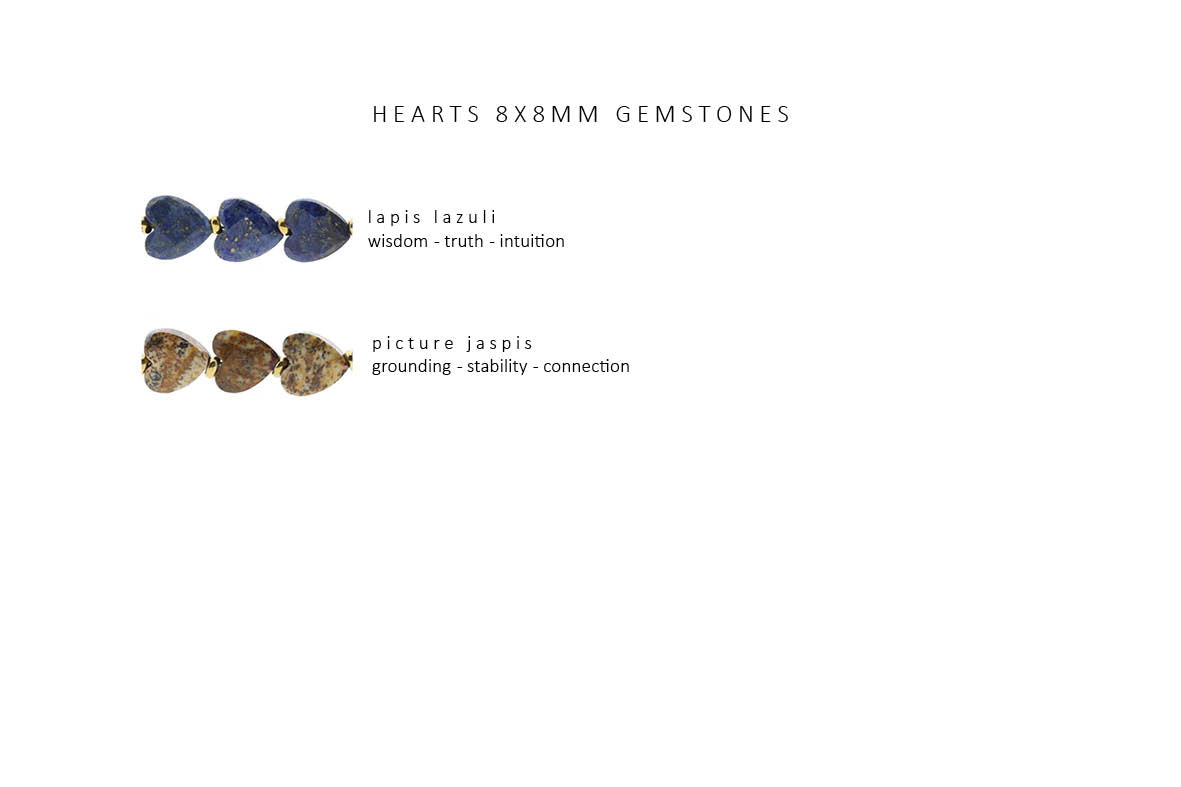 Joia armband (hearts 8x8mm)
