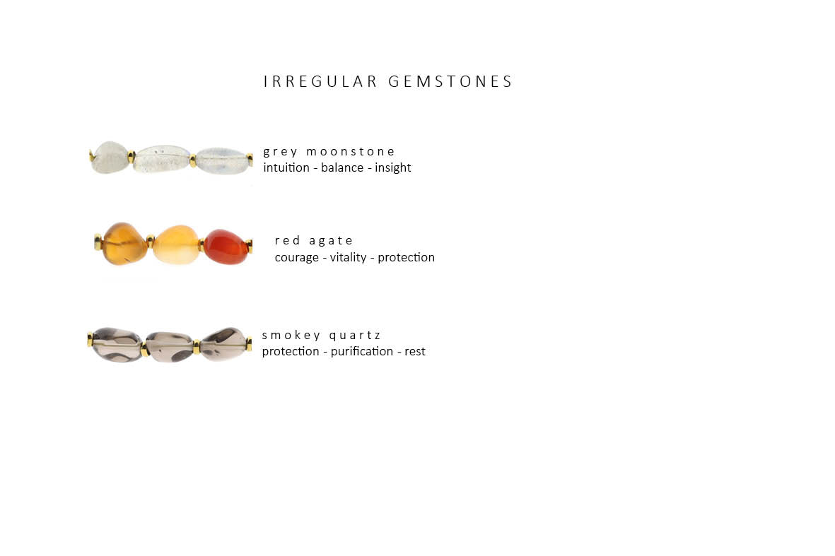 Hanger - gemstone irregular