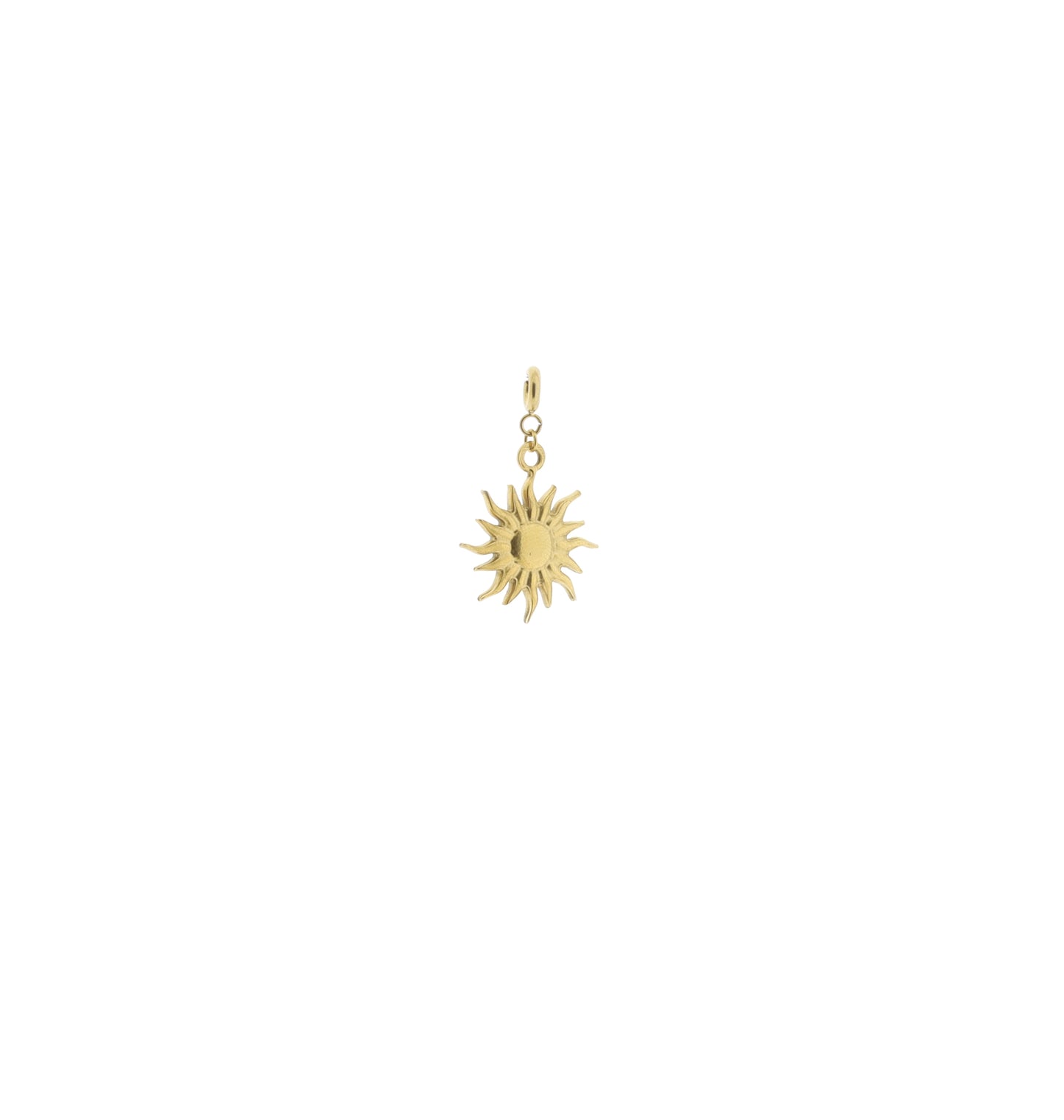 Pendant - heart coin