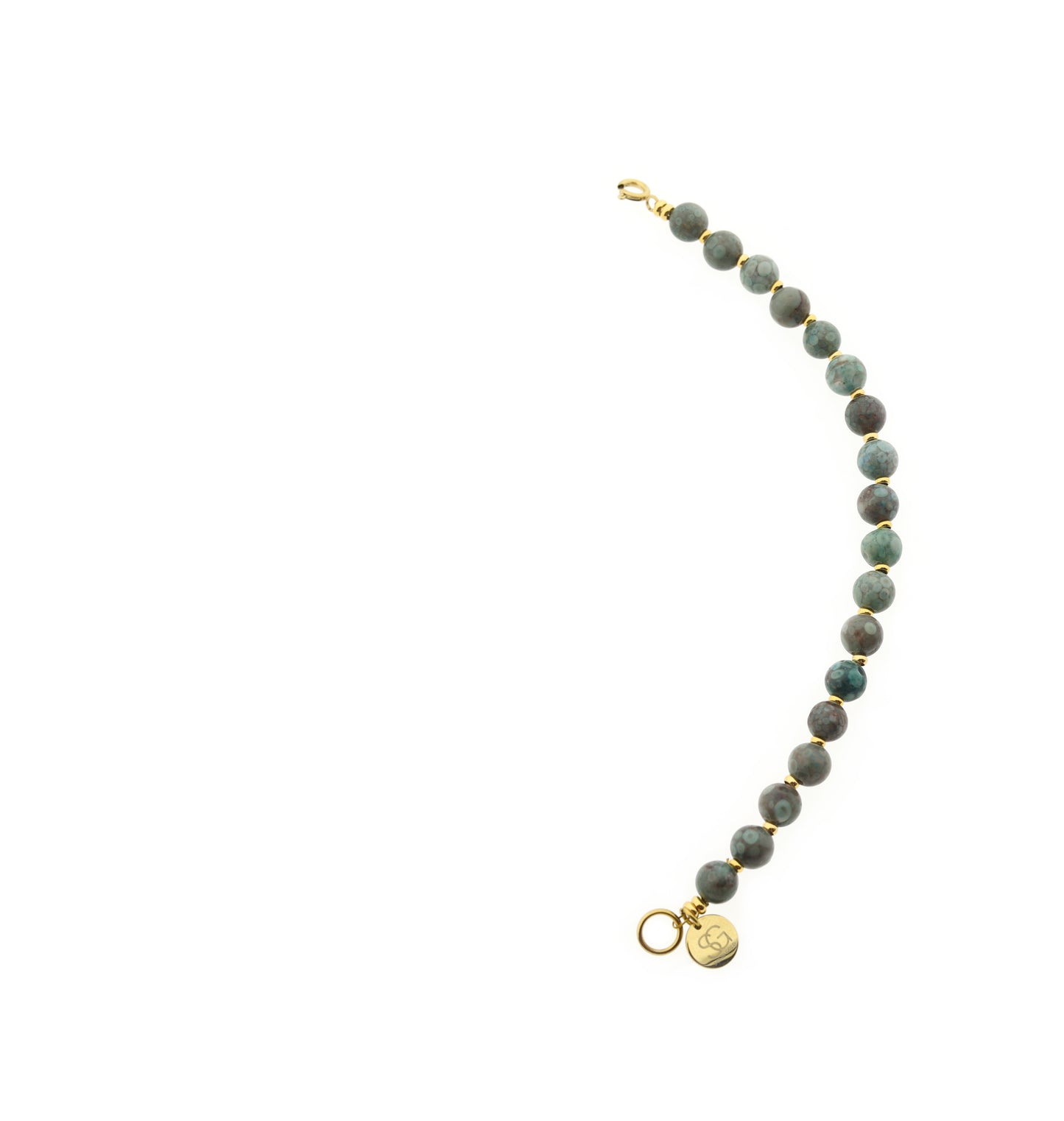Edelsteen tussenstuk ketting (6mm)