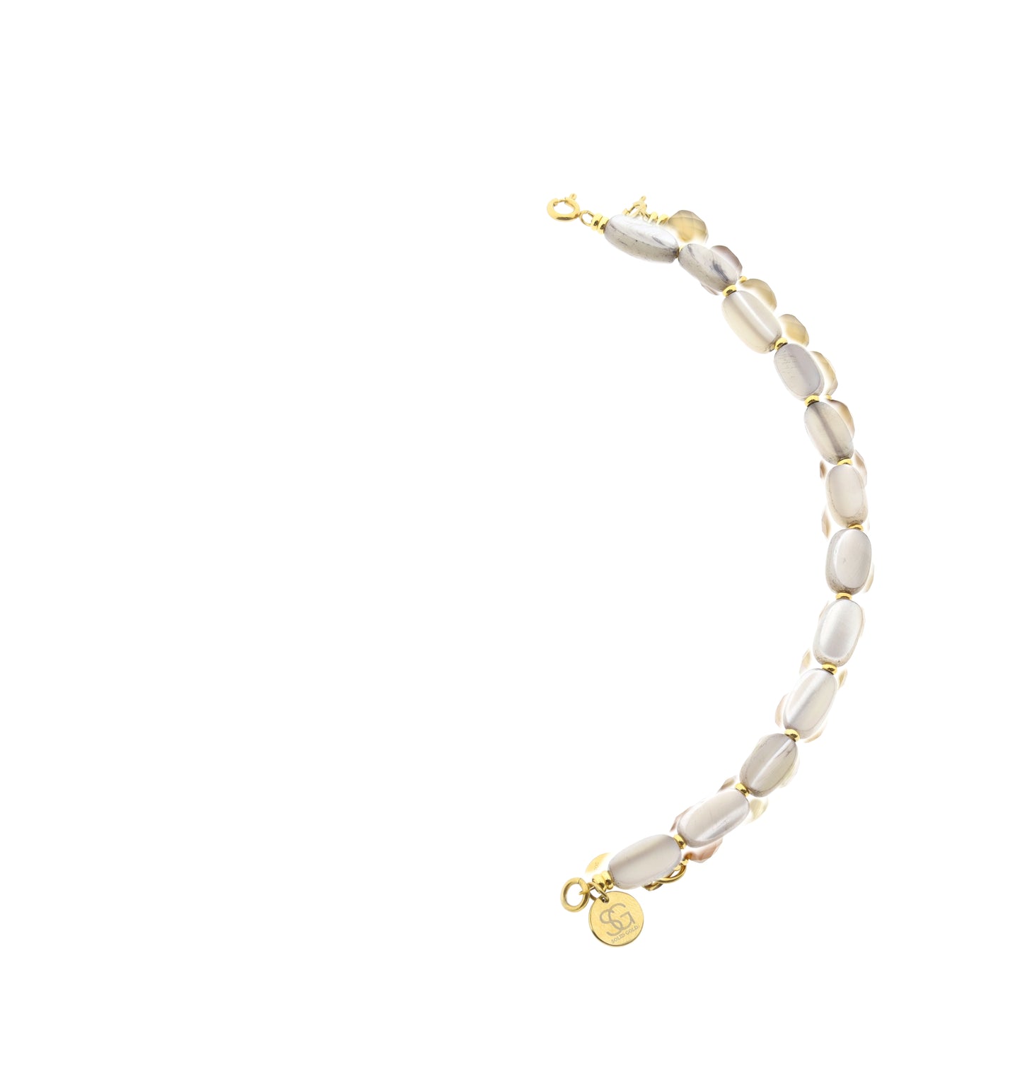 Edelsteen tussenstuk ketting - special shapes